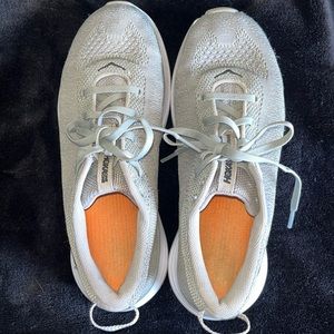 Hoka women’s sneakers size 8 color gray
